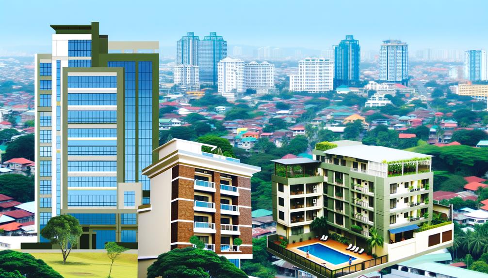 Lahug Cebu Apartment for Rent featuring a variety of available apartments